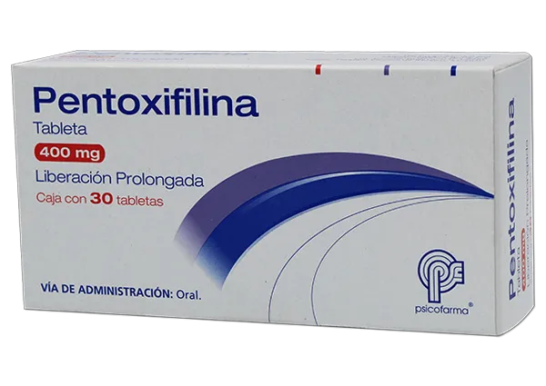 Pentoxifilina 400mg Tab 30